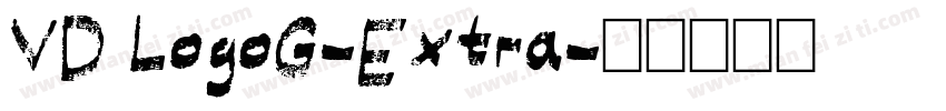 VD LogoG-Extra字体转换